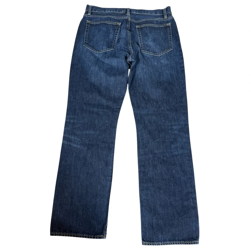 J.Crew Men's Vintage Slim Straight Dark Wash Jeans Style 17739 Size 33X32